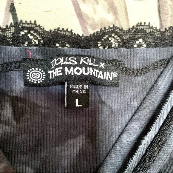 Dolls Kill x The Mountain Mystical Nights Mini Dress - Picture 4 of 9